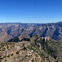 Panorama view of the Copper Canyon